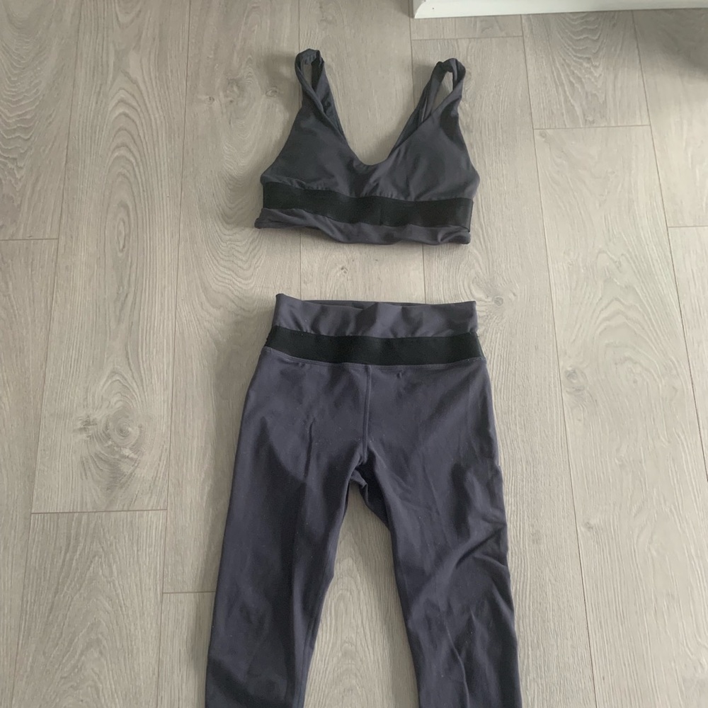 Fabletics bra and leggings set